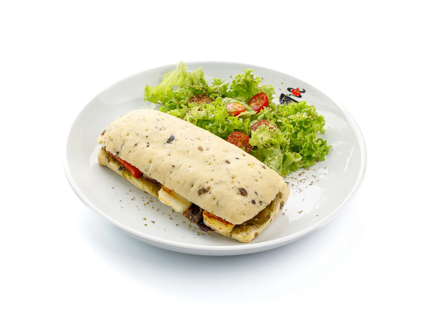 Halloumi Pesto Ciabatta