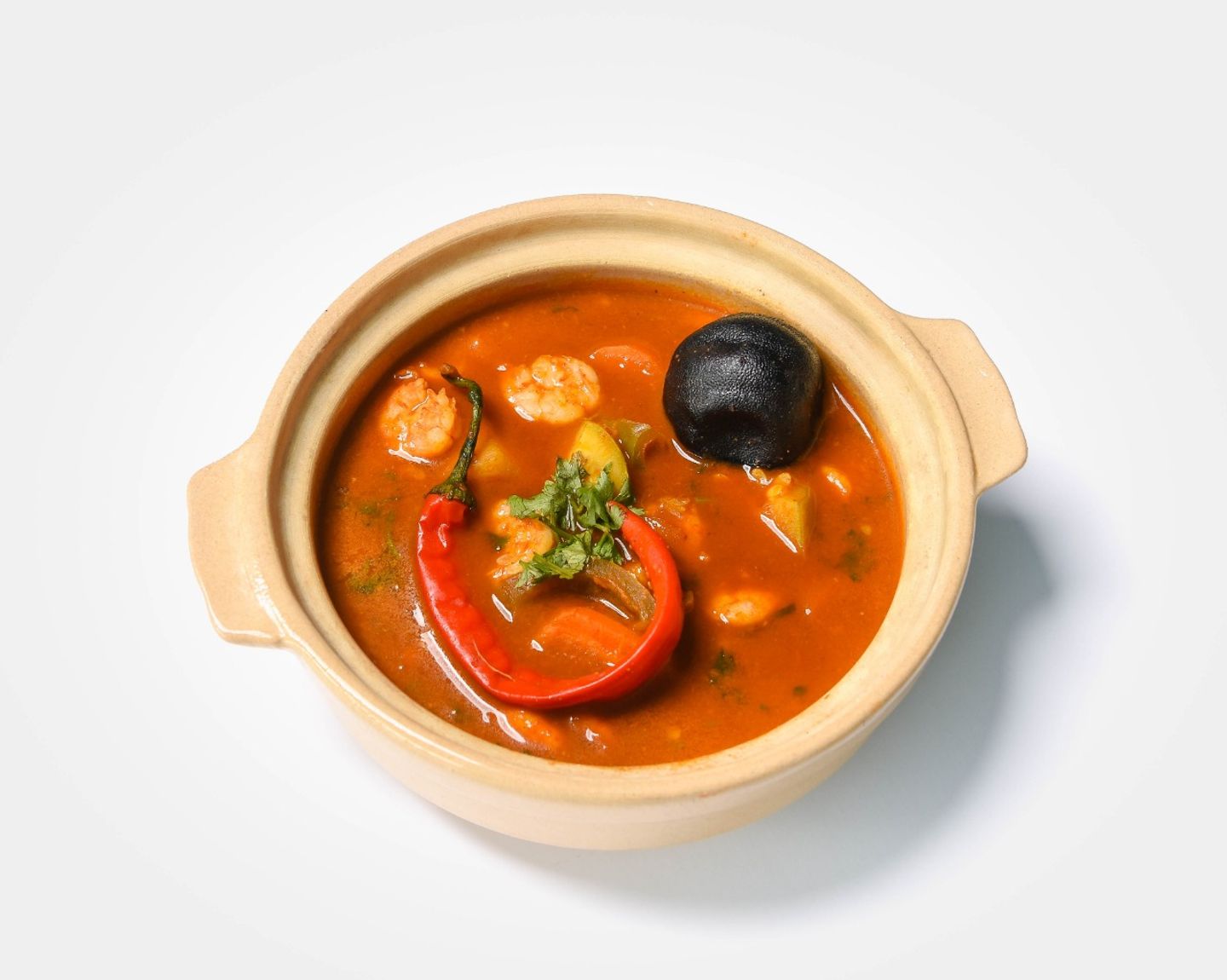 Shrimp With Vegetable Salona