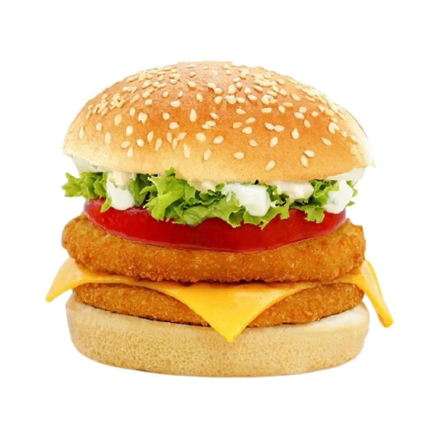 Double Chicken Burger - Regular