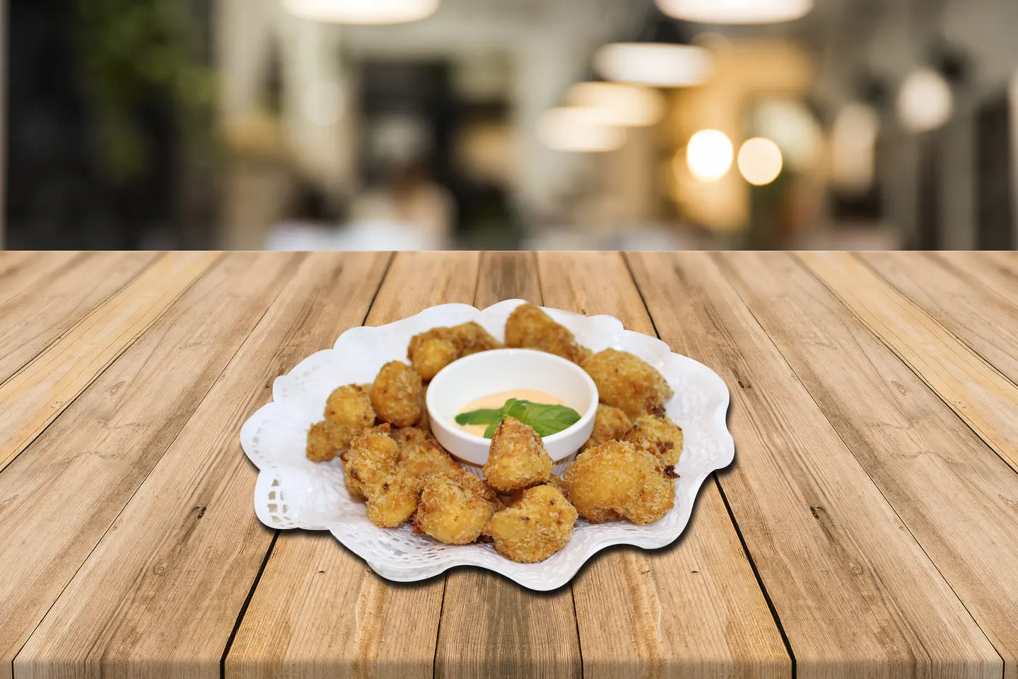 Cauliflower Fried Pops