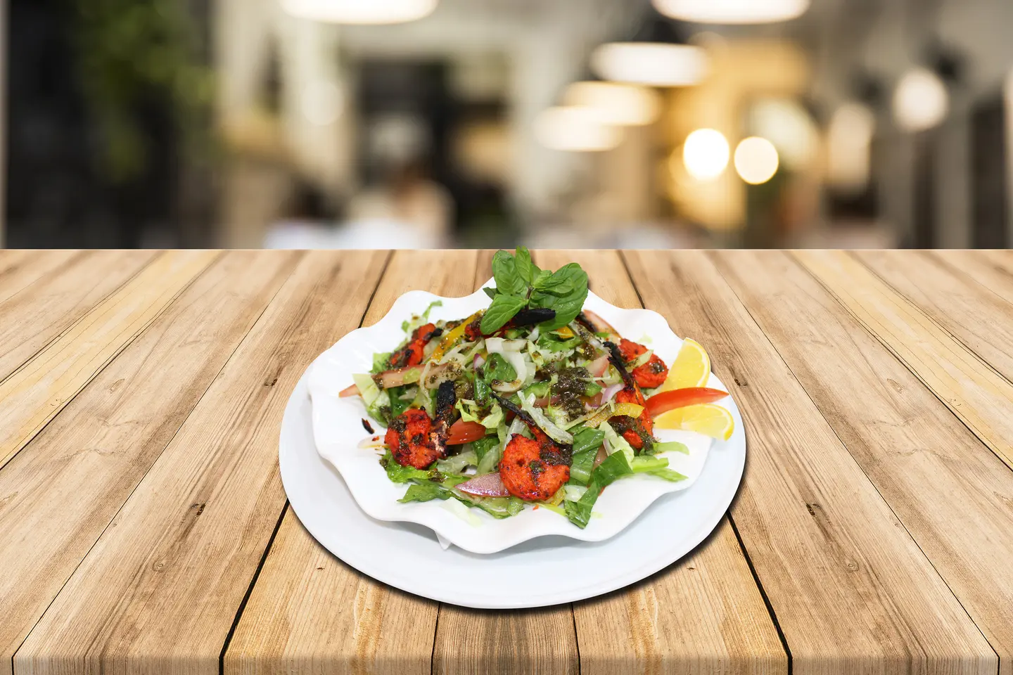 Tandoori Shrimp Salad