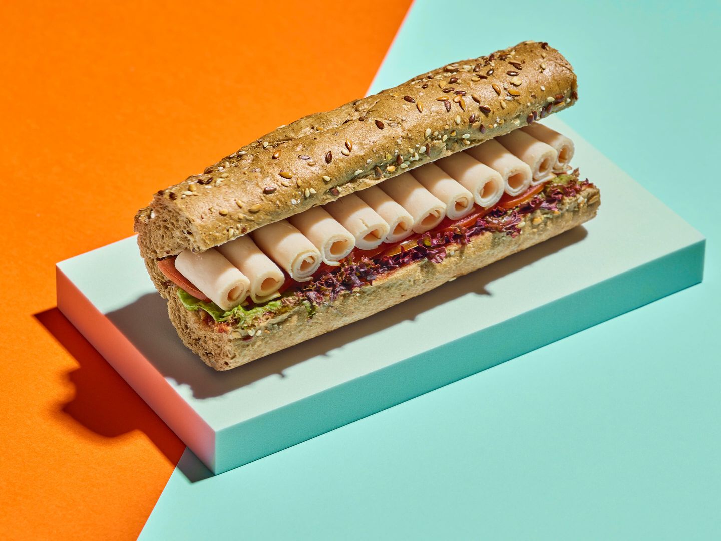 Turkey Cranberry Baguette