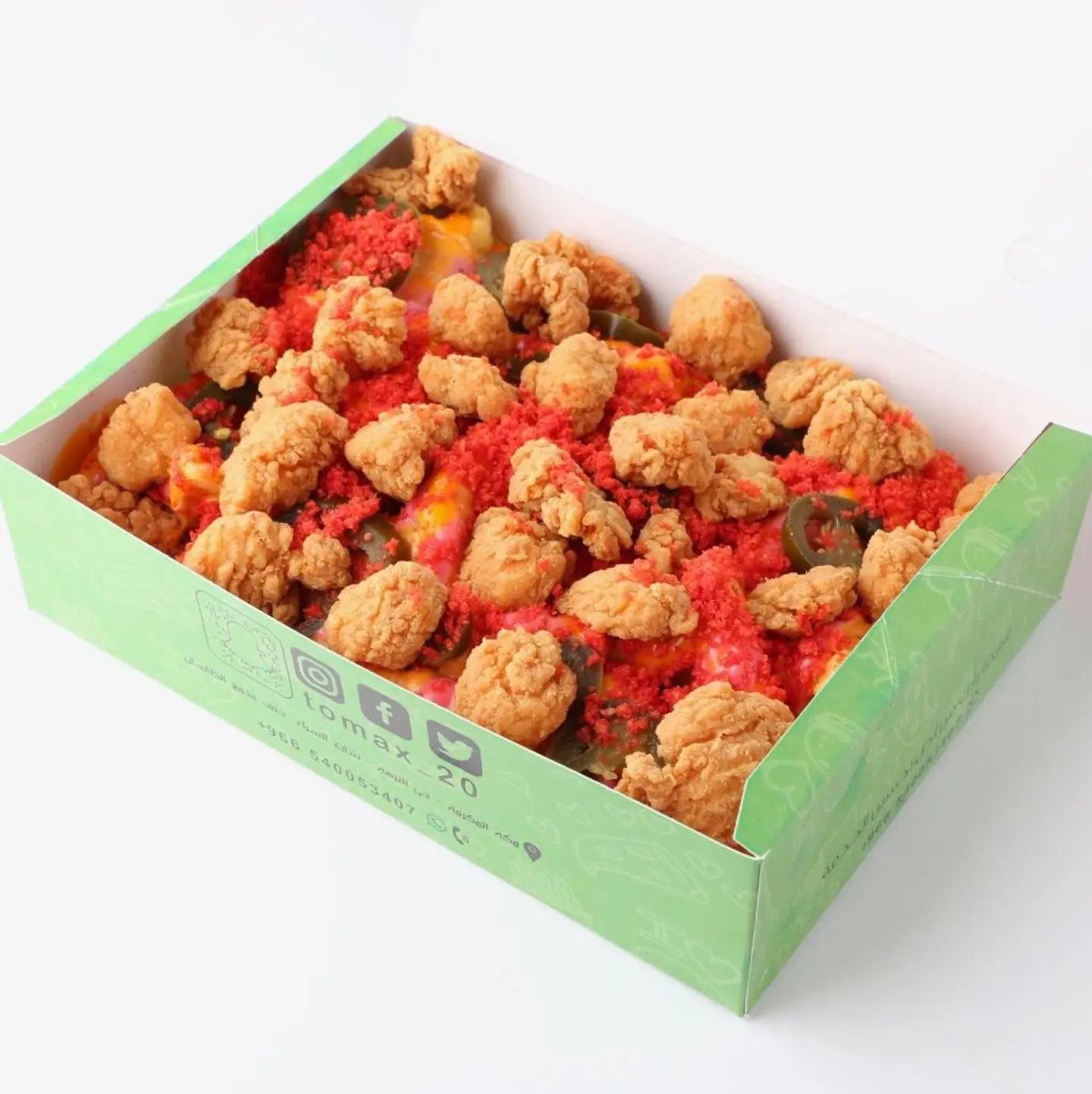 Dynamite Fries With Popcorn Slices