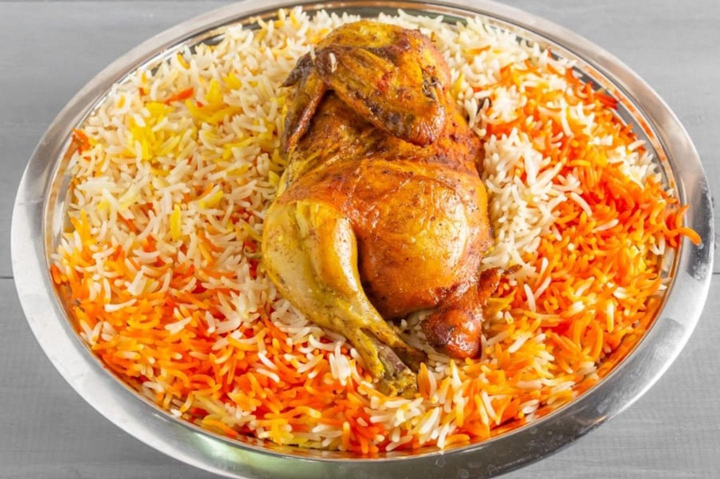 نصف دجاج مندي
