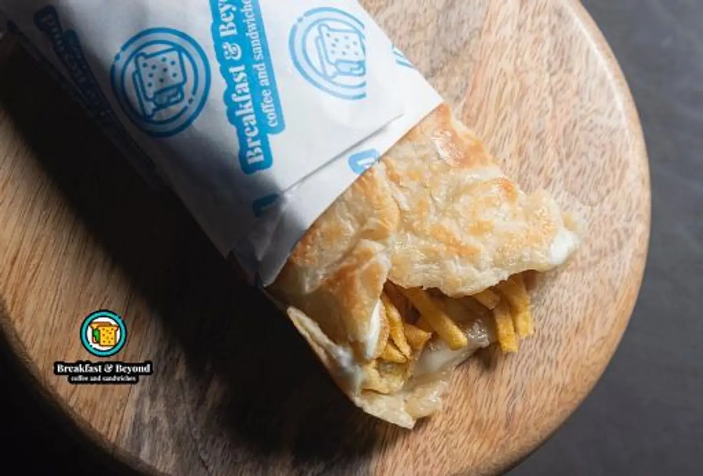 Egg Chapati With Cheese