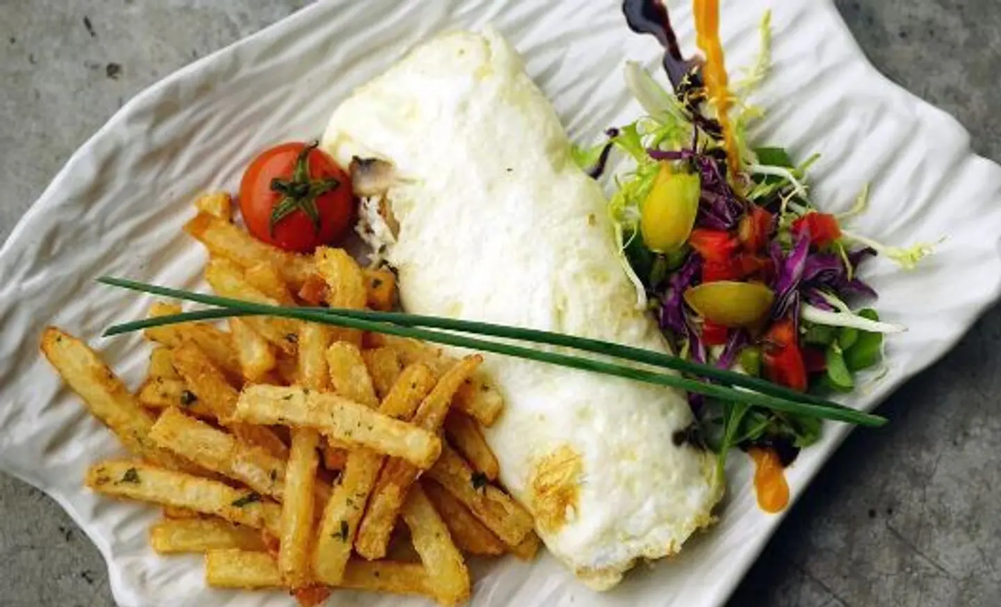 White Omelette