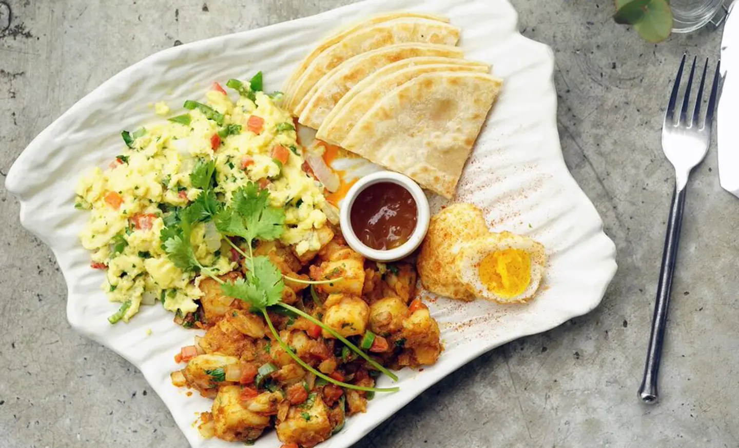 Full Indian Breakfast