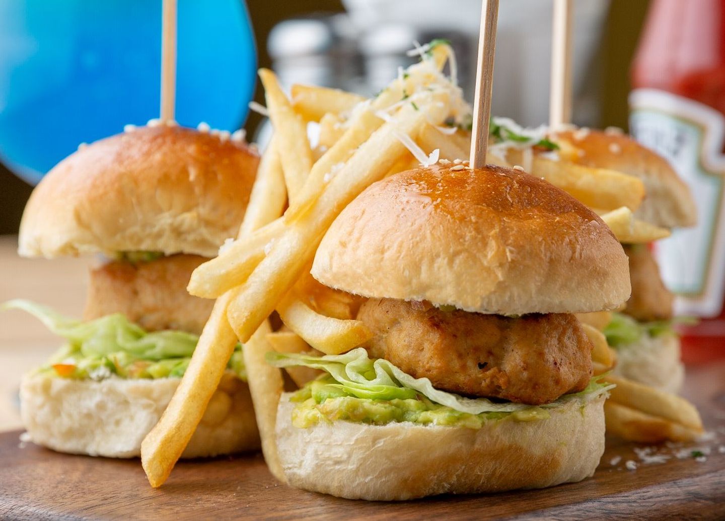 Grilled Chicken Sliders
