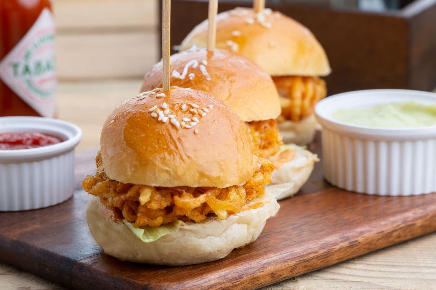 Crispy Chicken Sliders