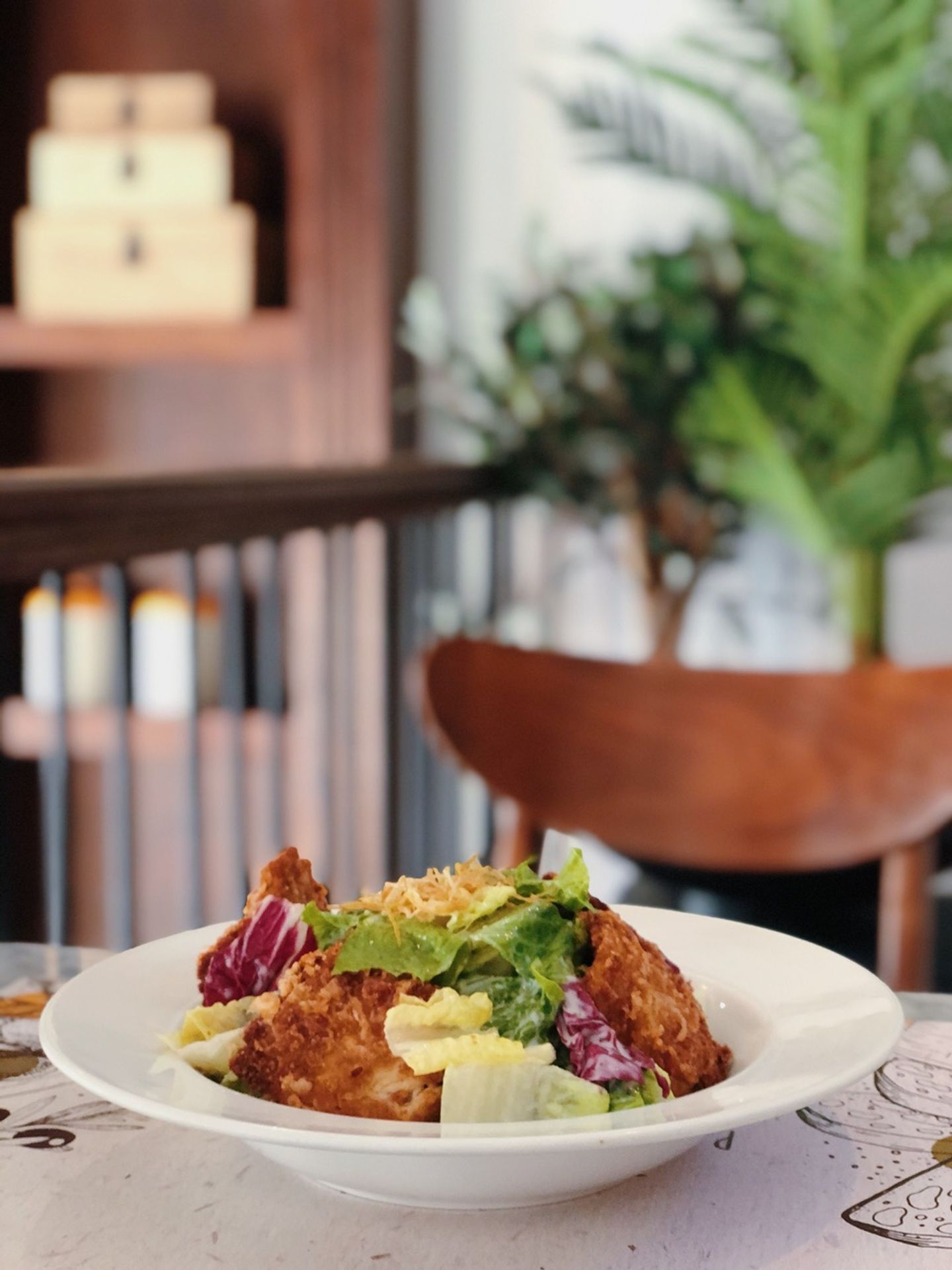 Crispy Chicken Salad