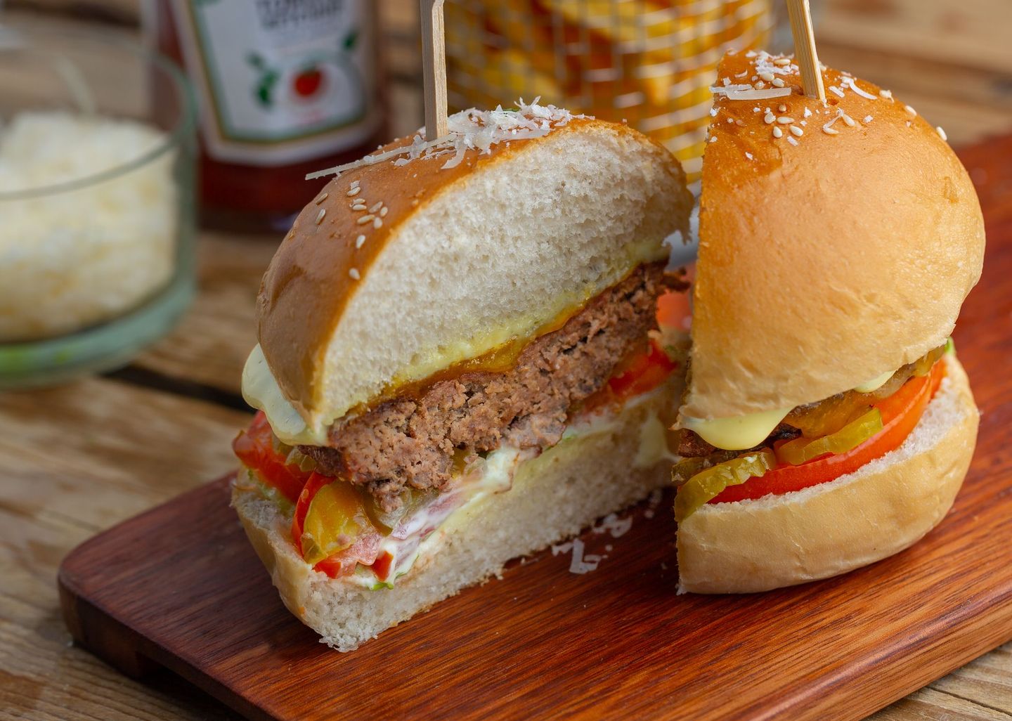 Double Cheese Burger