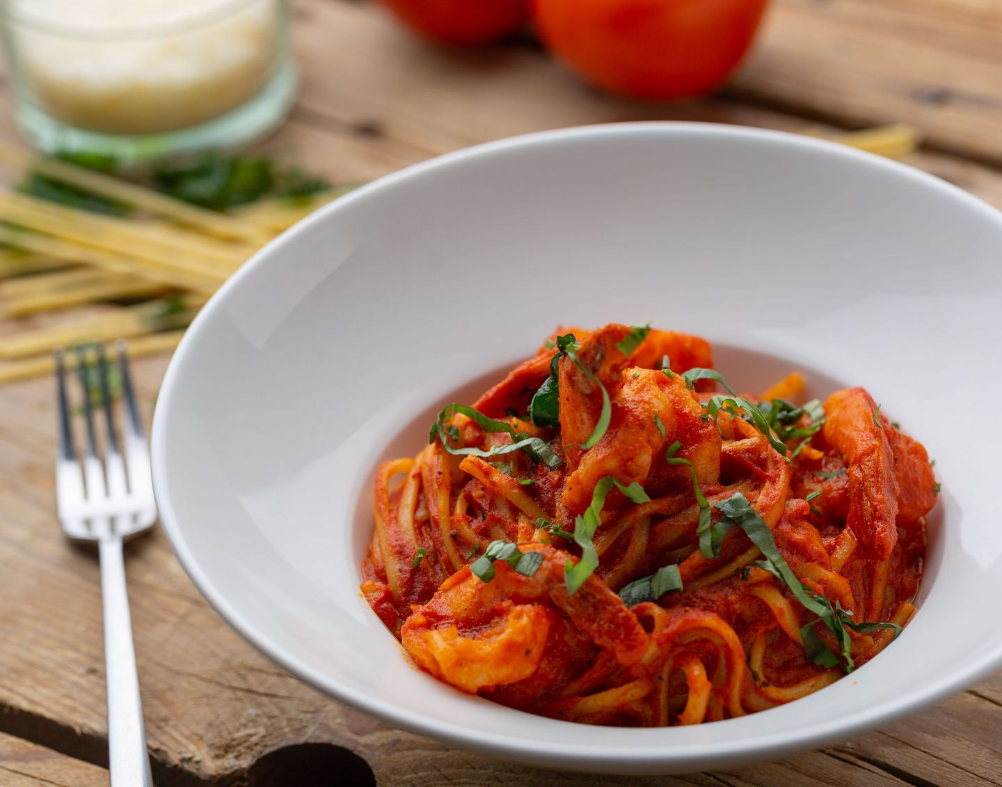 Linguini Shrimp