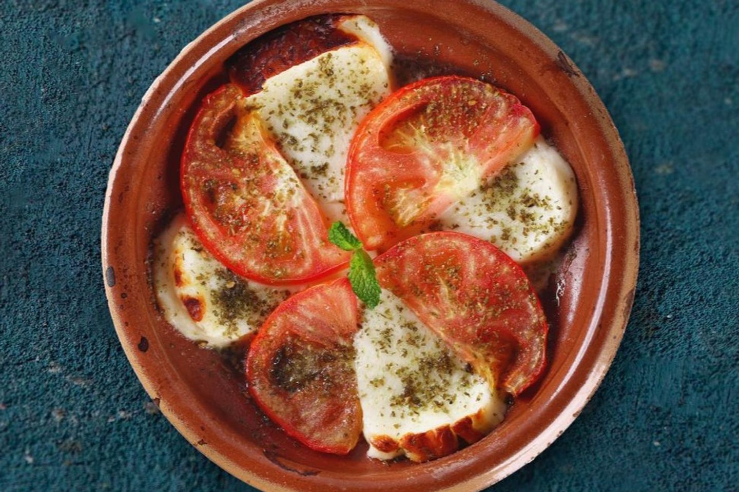 Grilled Halloumi Slices
