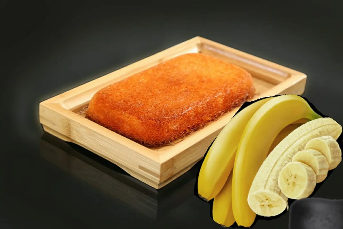 Small Stuffed With Cream And Banana