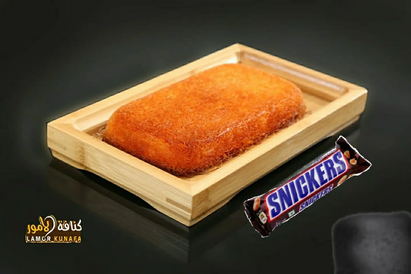 Small Stuffed With Cream And Snickers