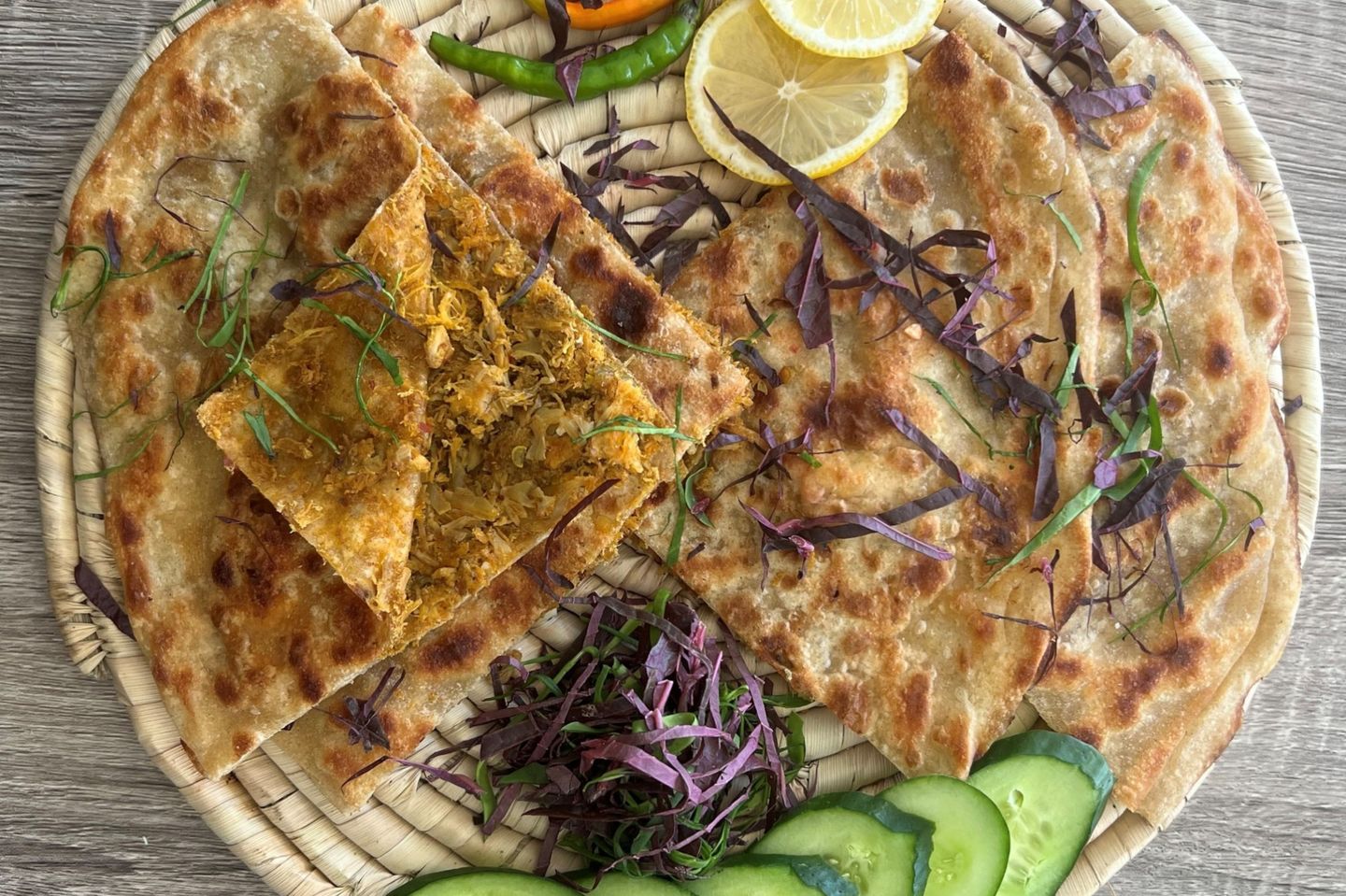 Chicken Paratha