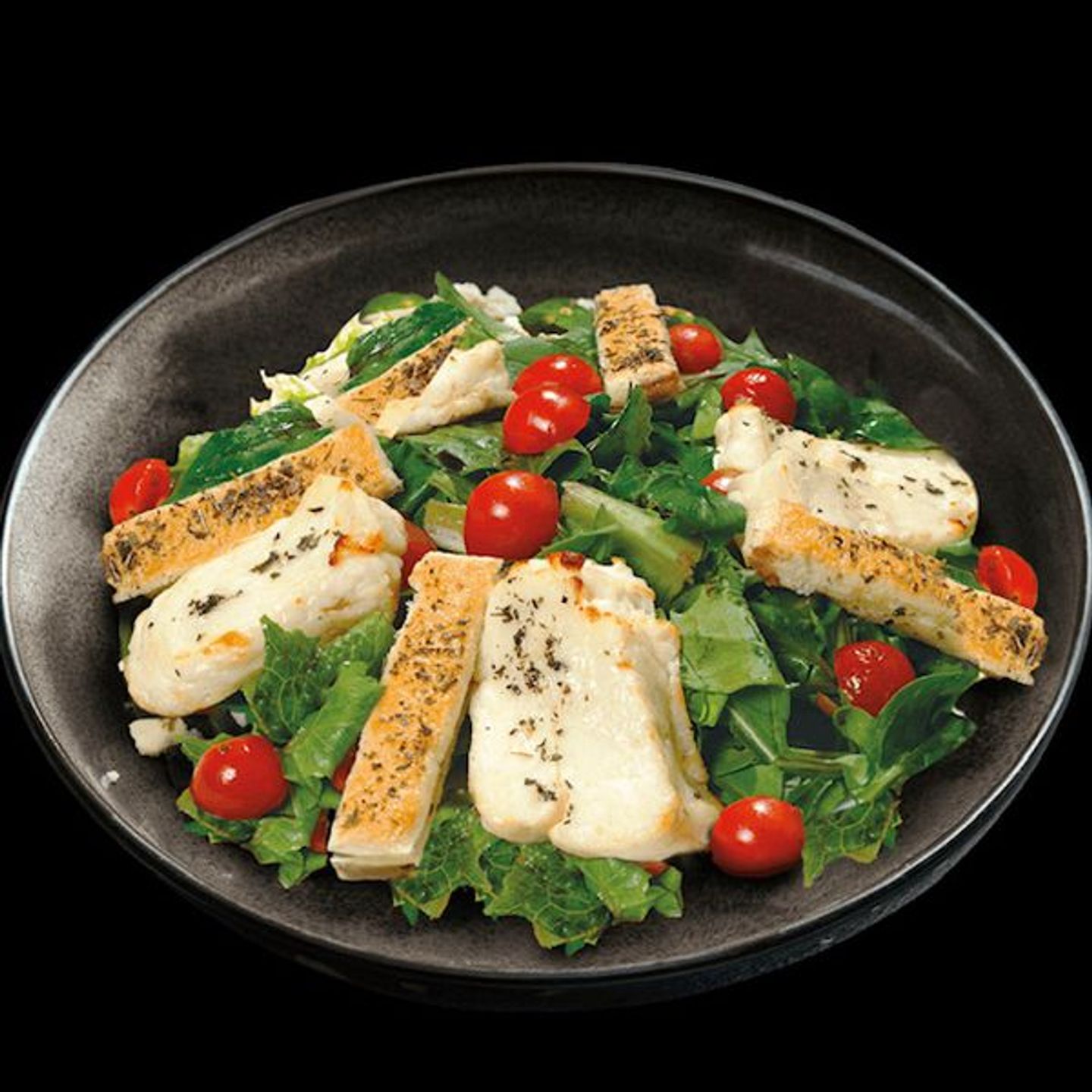 Grilled Halloumi Salad