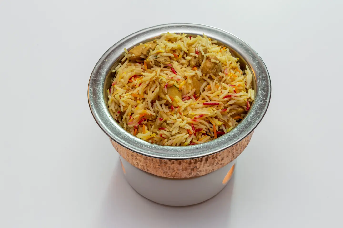 دجاج برياني بدون عظم