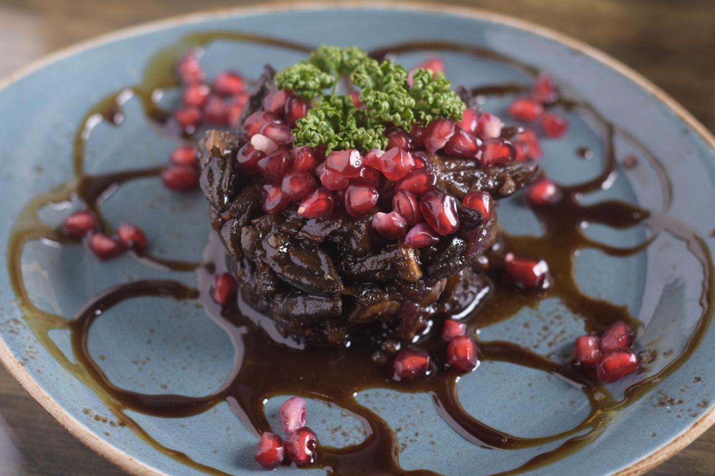 بامية بدبس رمان