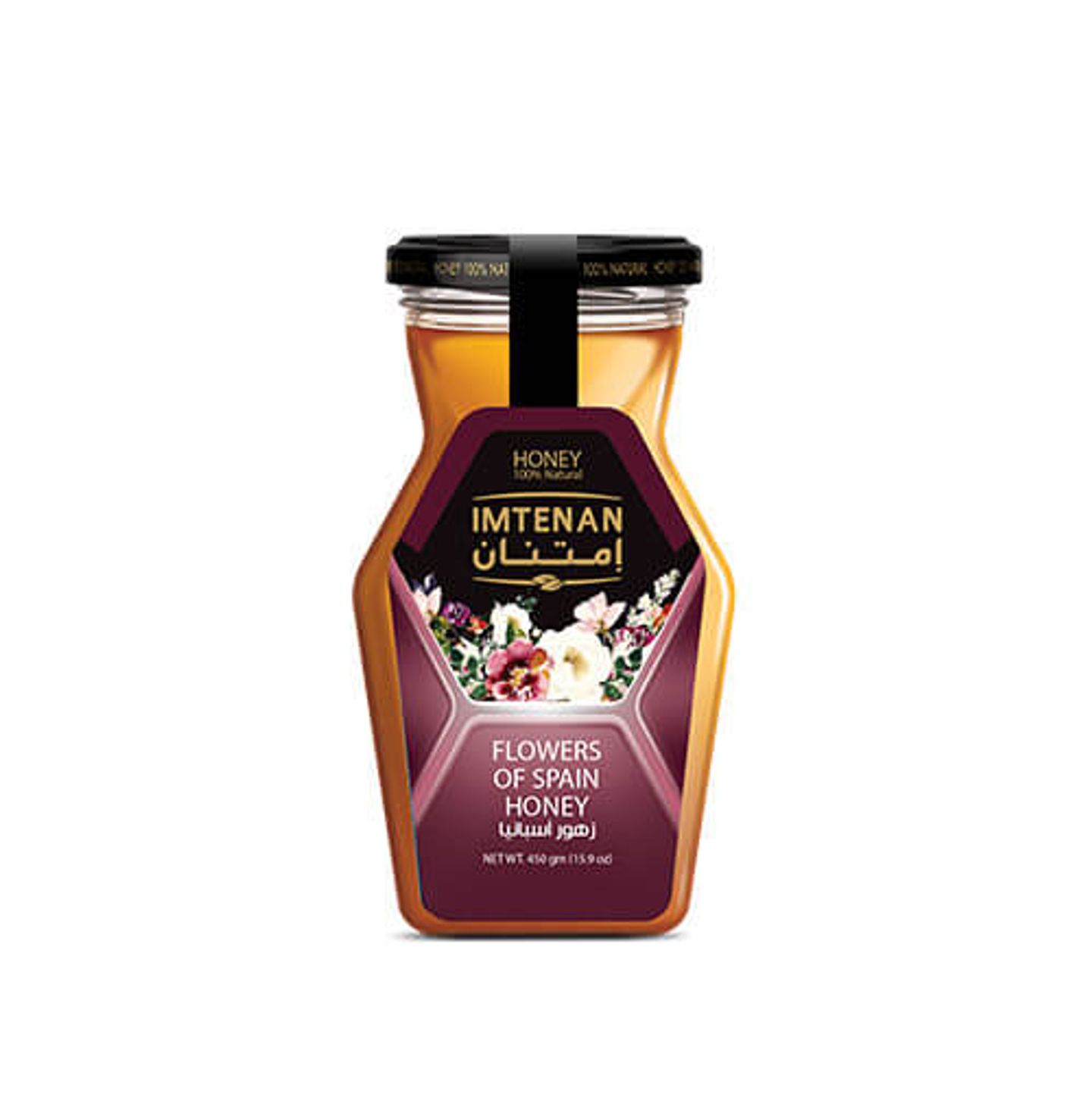 Mtenan Flowers Of Spain Honey 450g