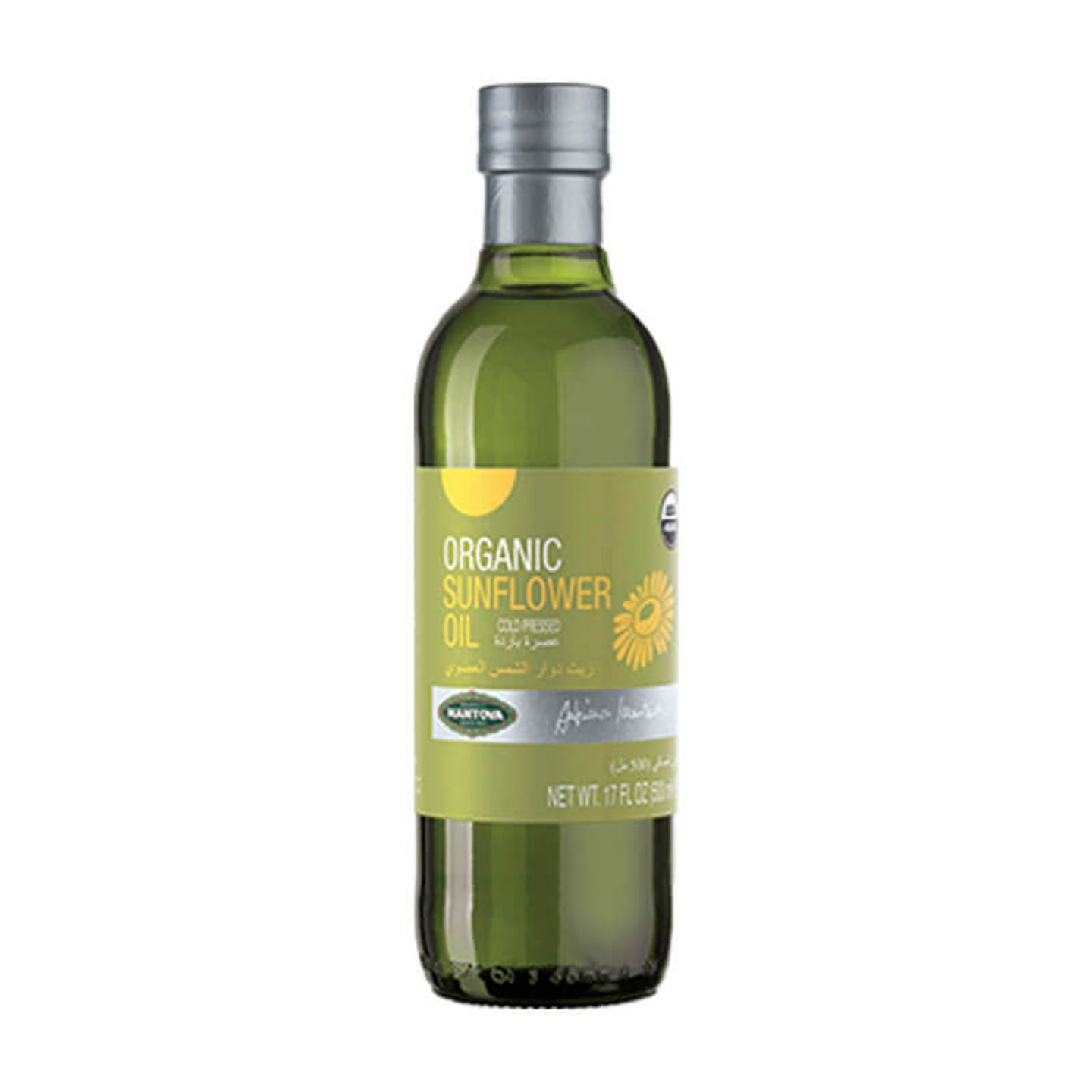 Mantova Organic Sunflower Oil 500ml