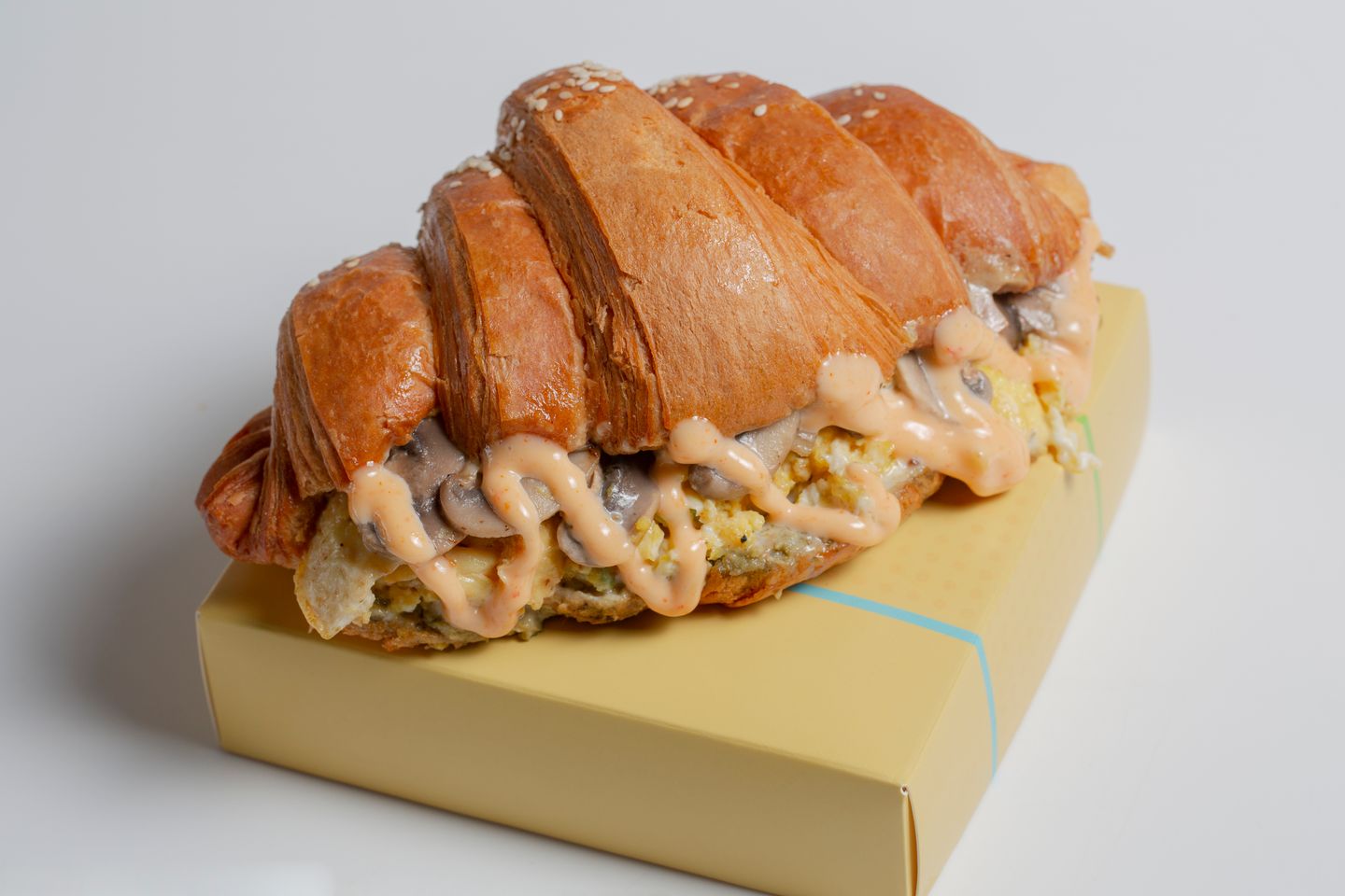 Croissant Egg Mushroom