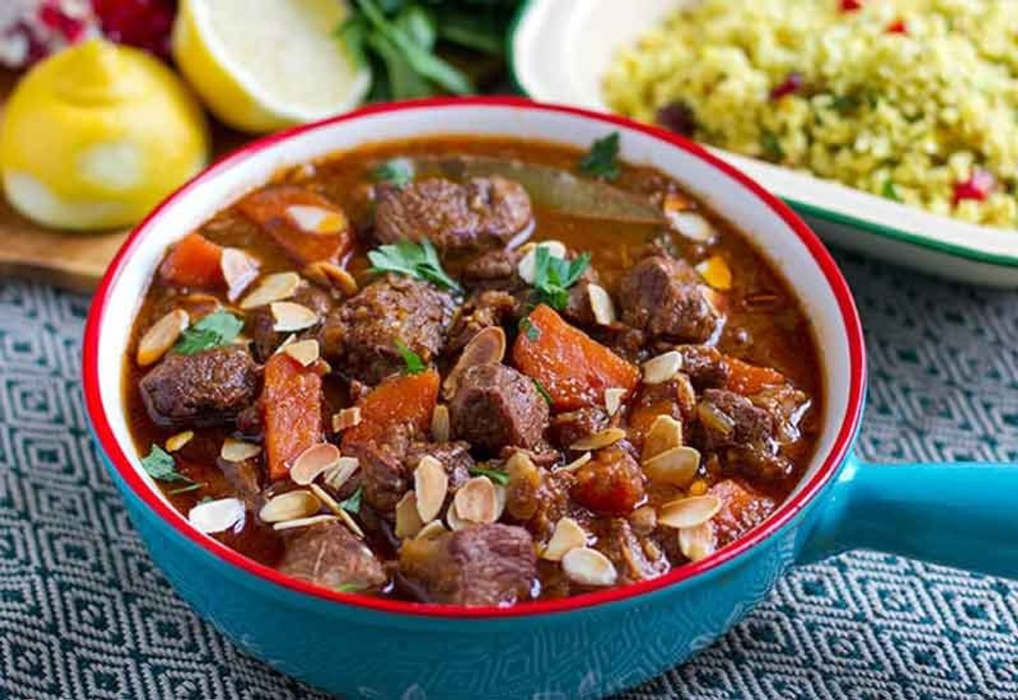 Vegetables With Meat  Tagine