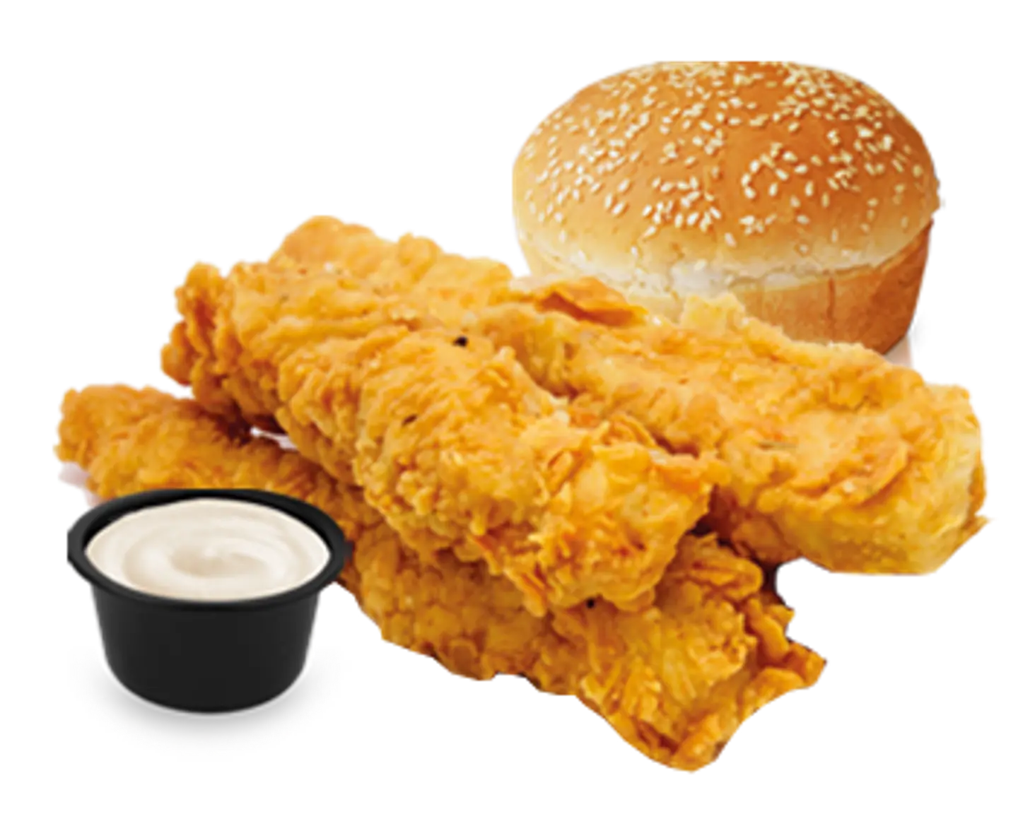 3 Pcs Chicken Strips