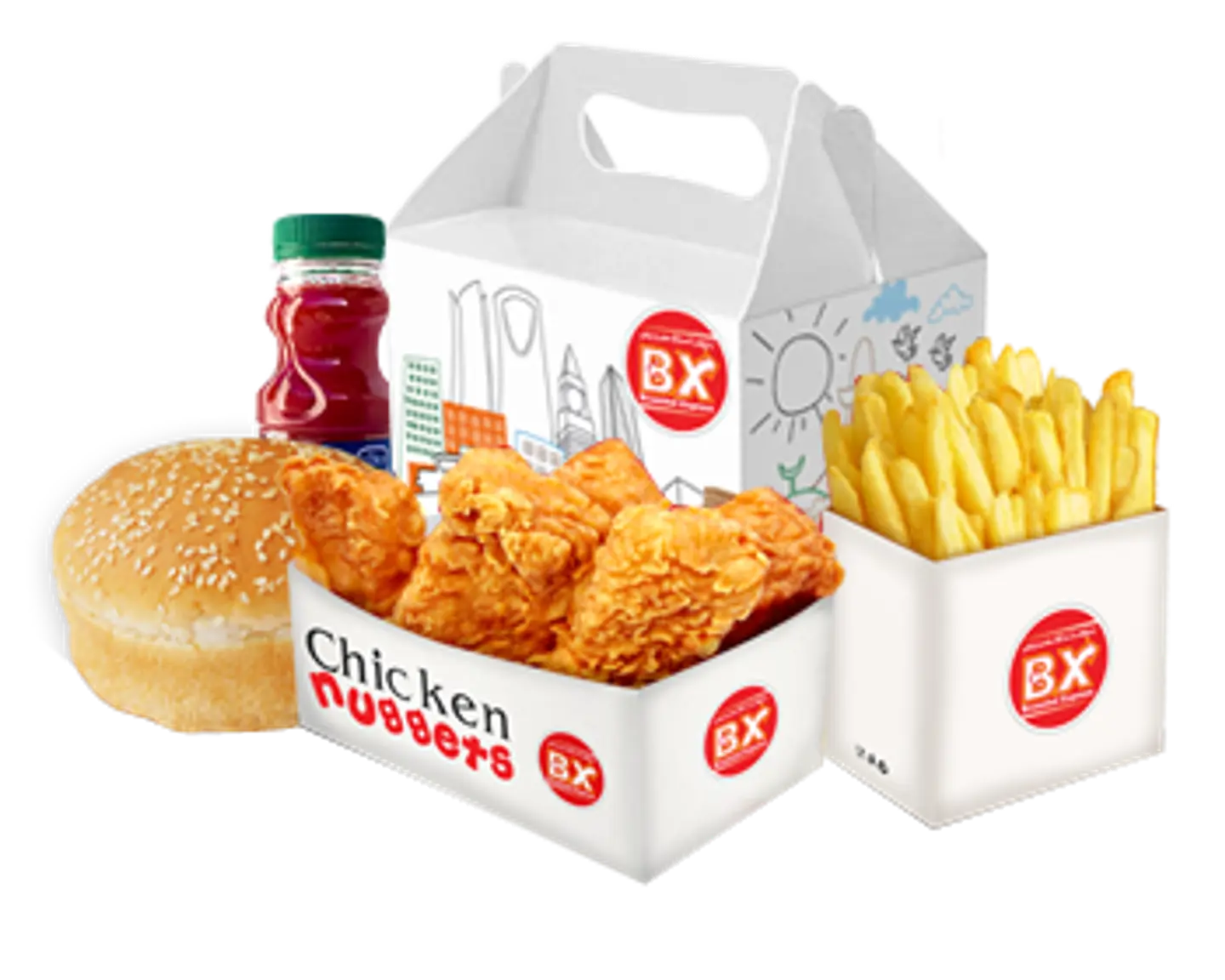 Chicken Nuggets Kids Meal