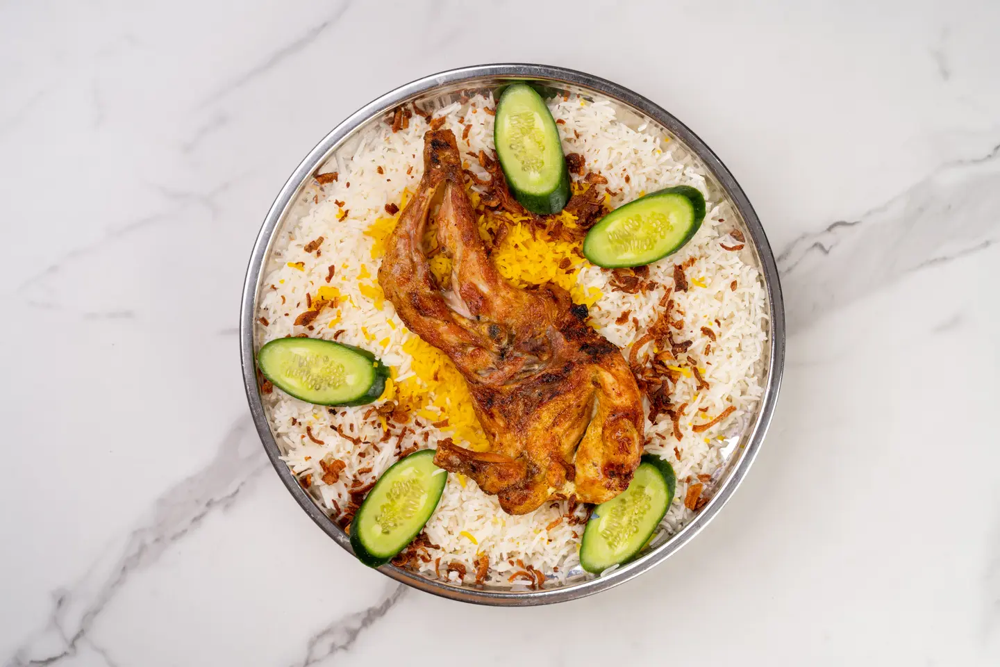 نص مظبي مع الرز