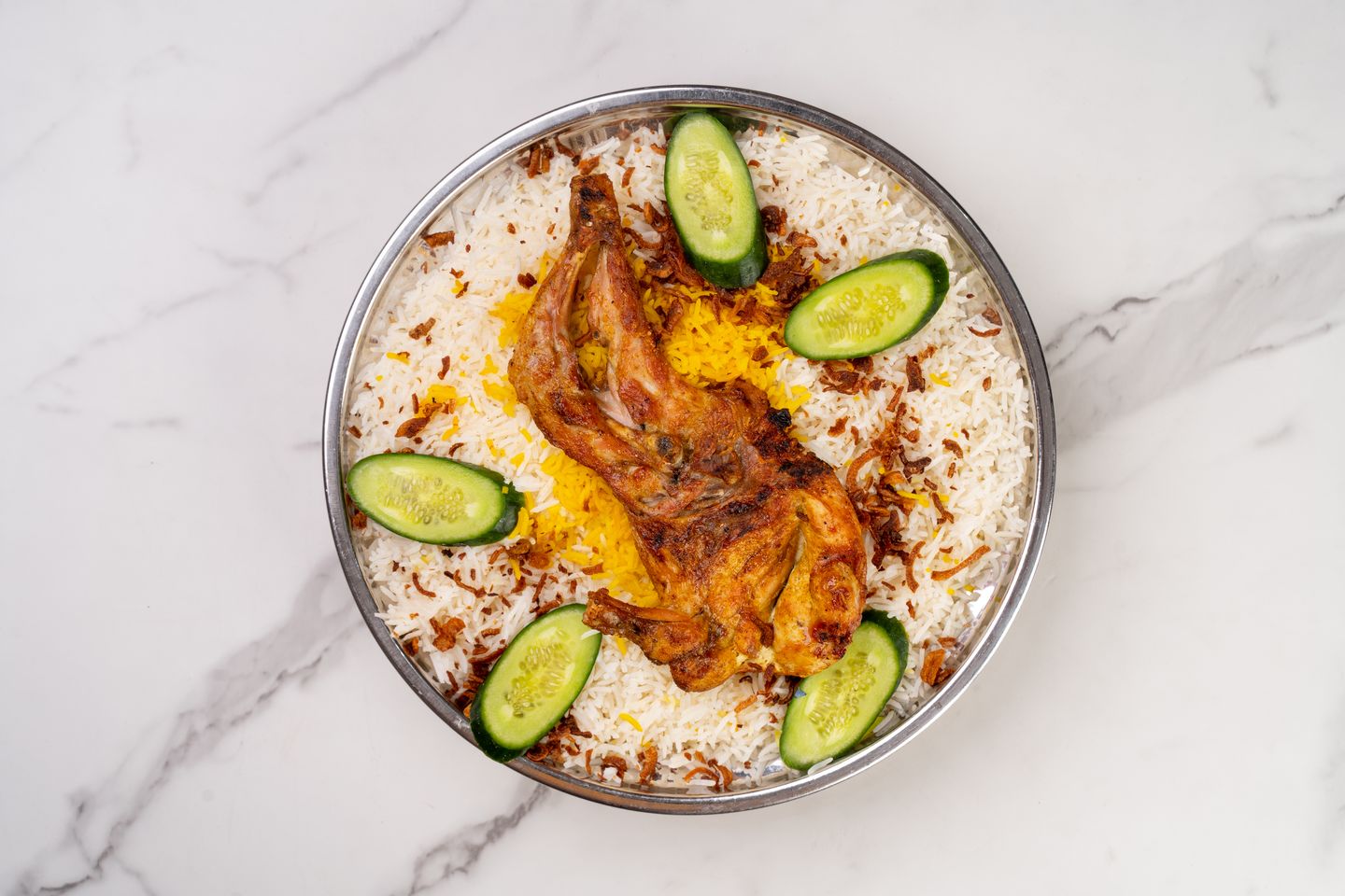 نص مظبي مع الرز