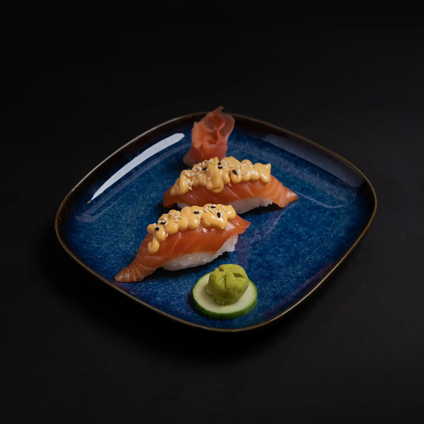 Salmon Spicy Nigiri