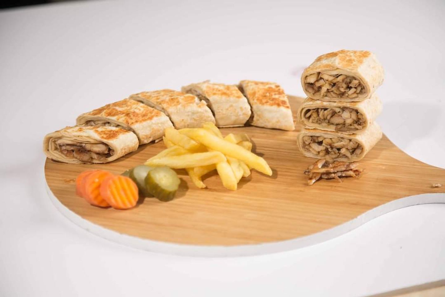 صحن شاورما عربي - صغير