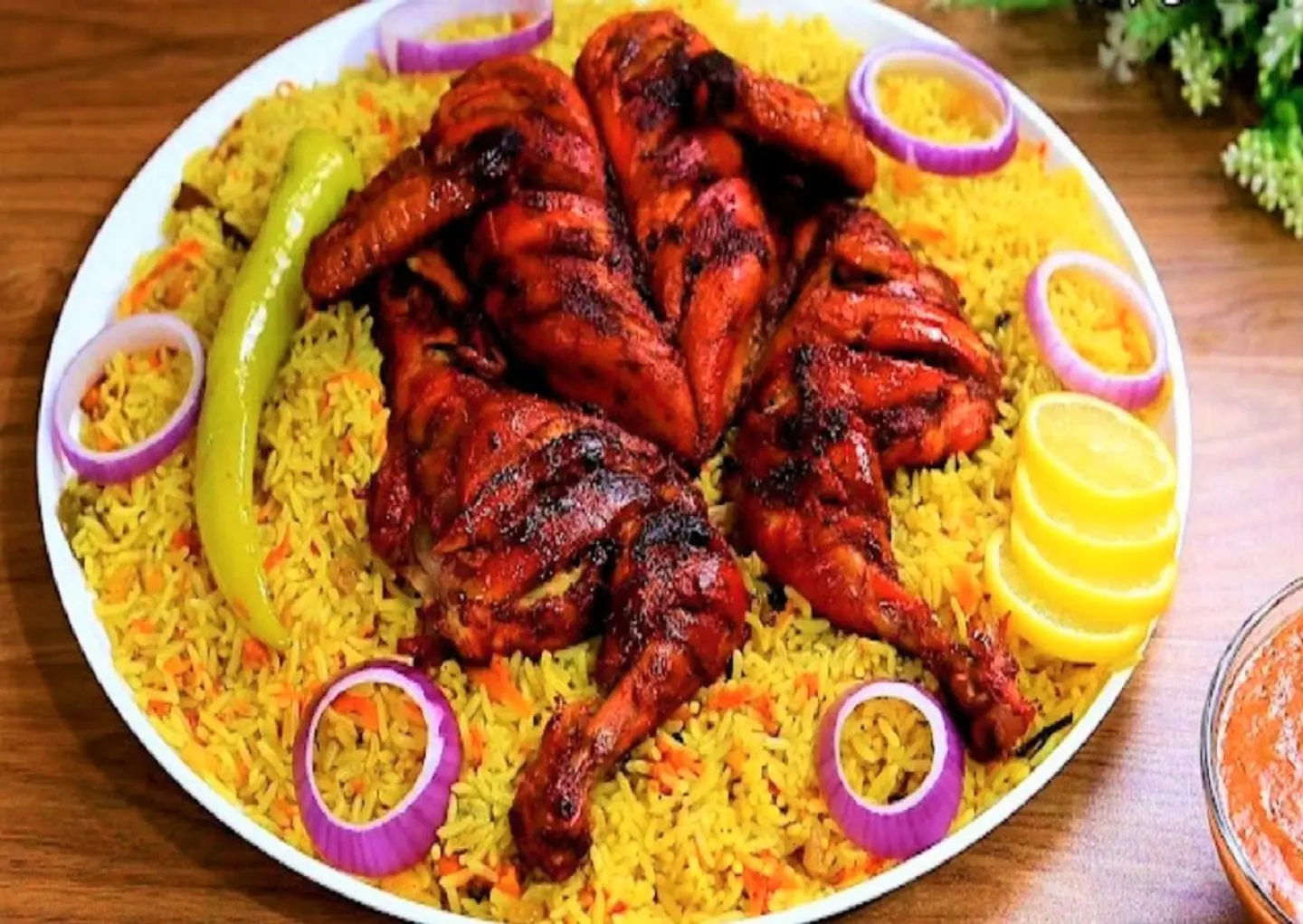 حبة دجاج بالتنور