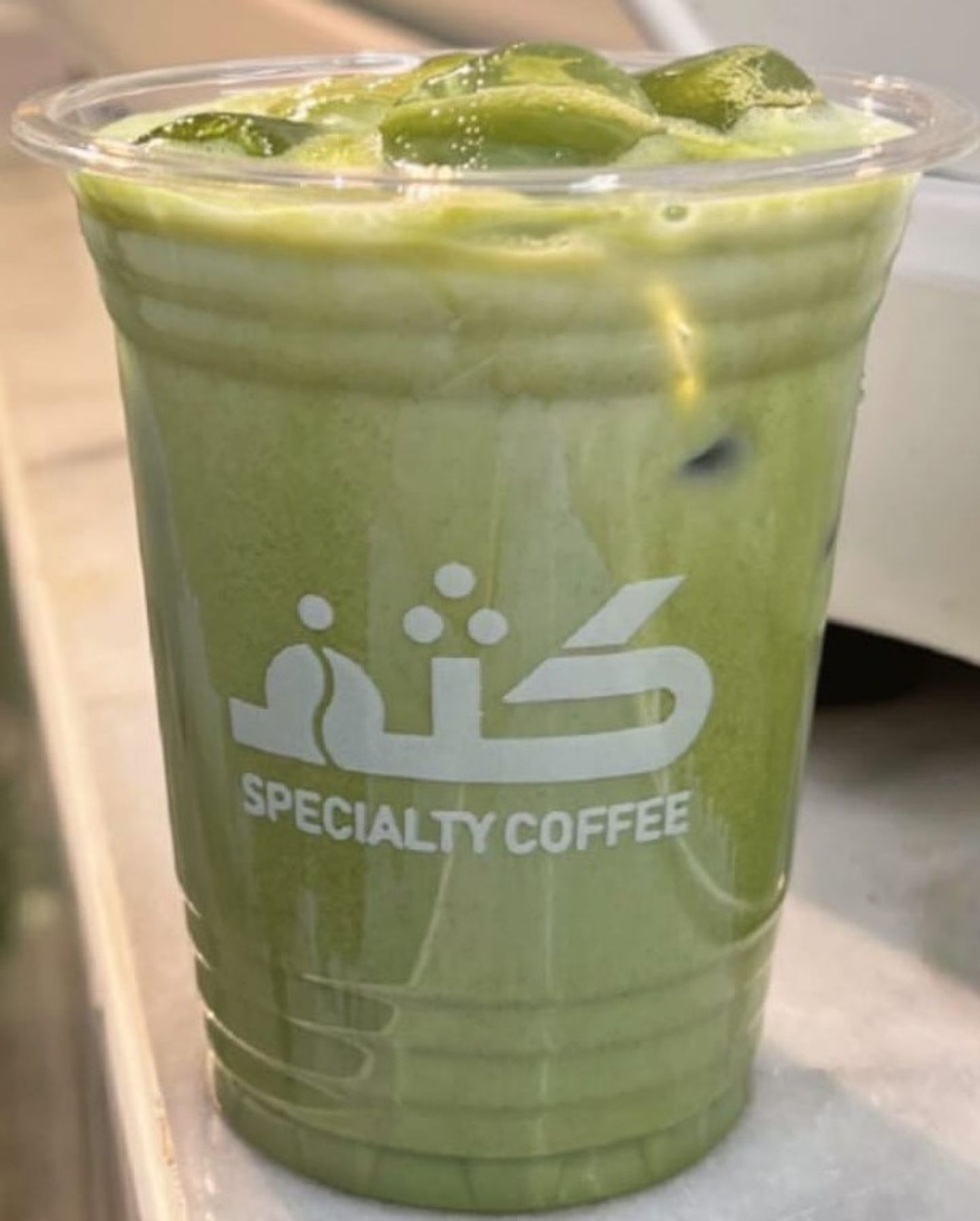 آيس ماتشا لاتيه