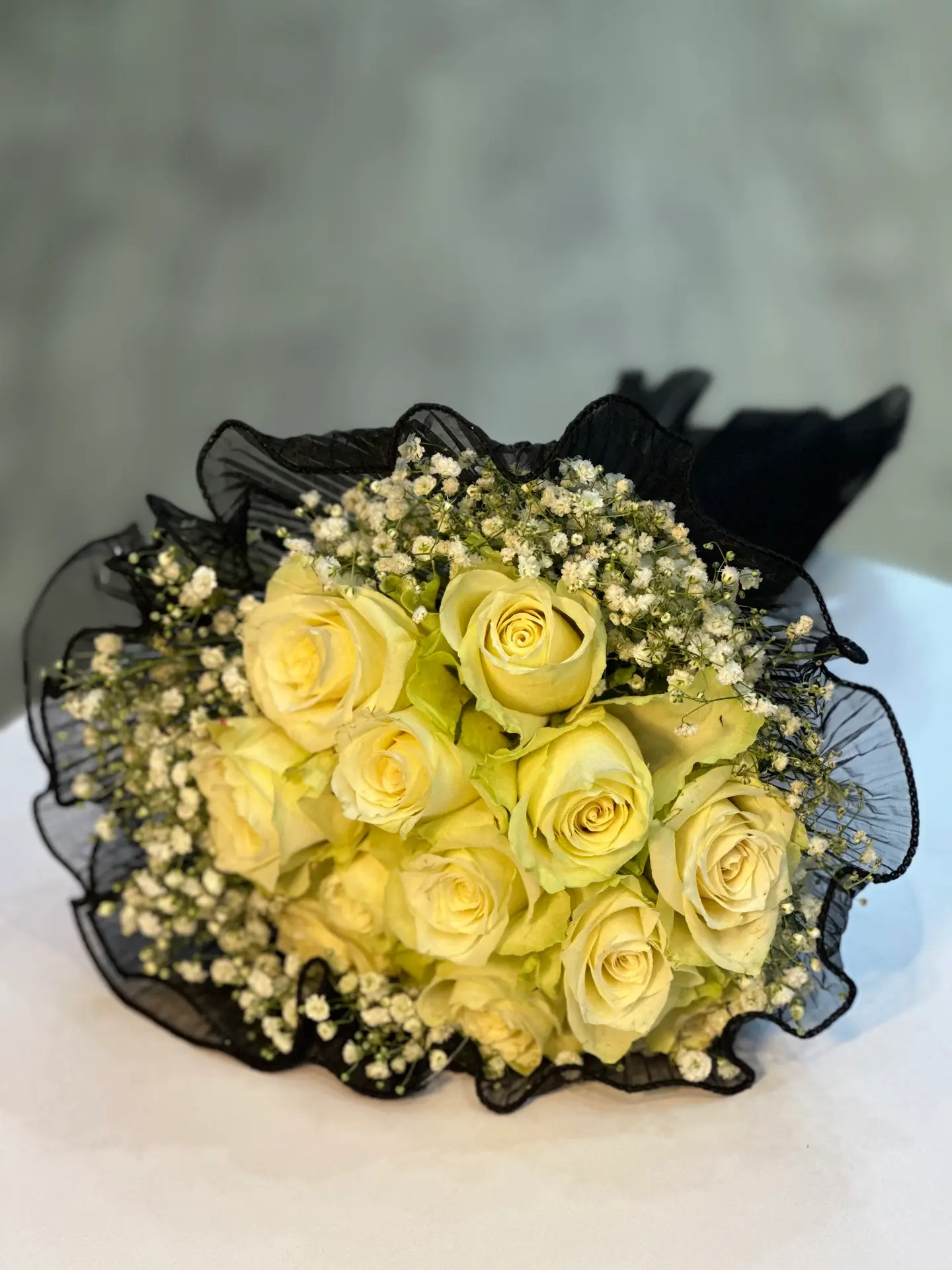 White Flower Bouquet A12