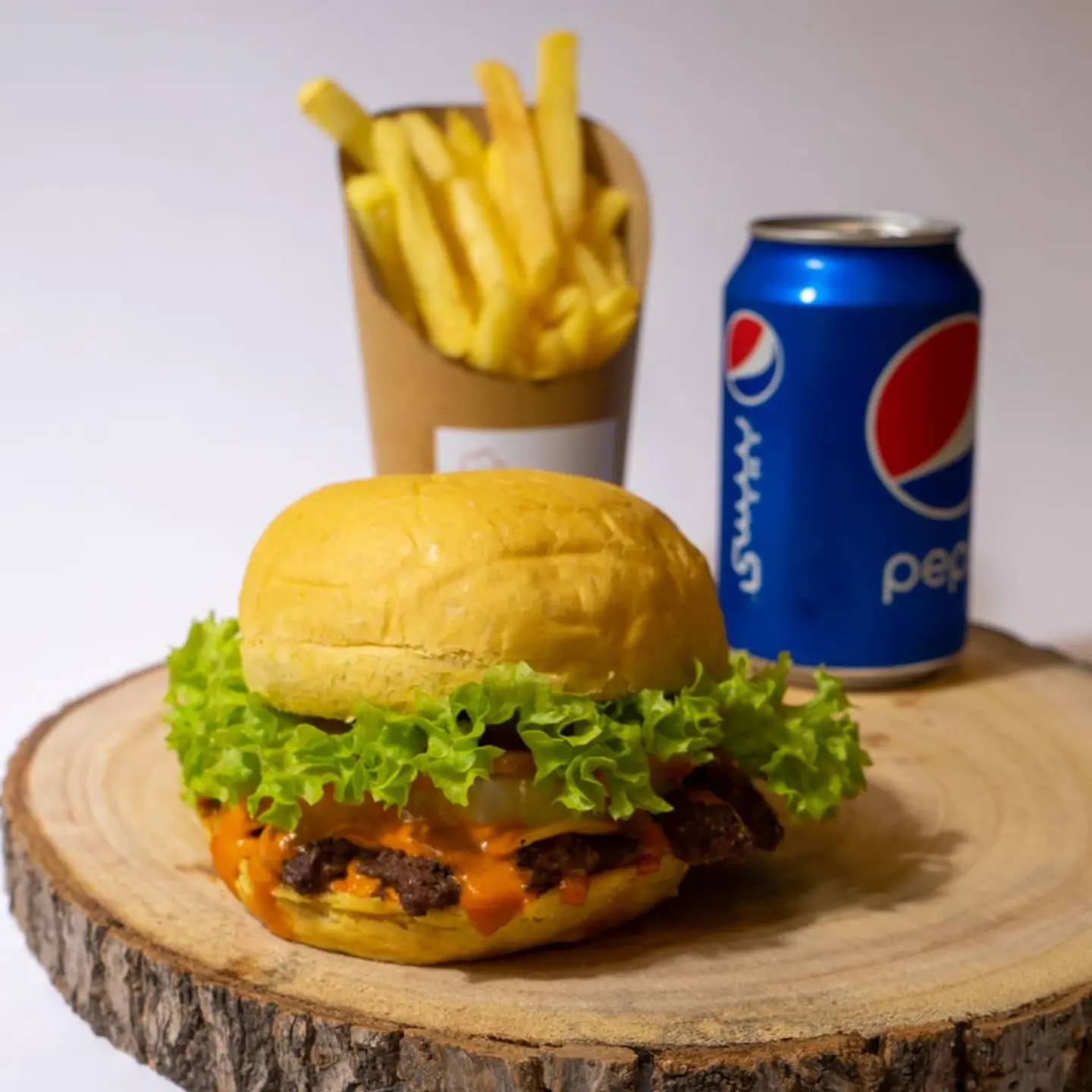 Meat Burger Meal