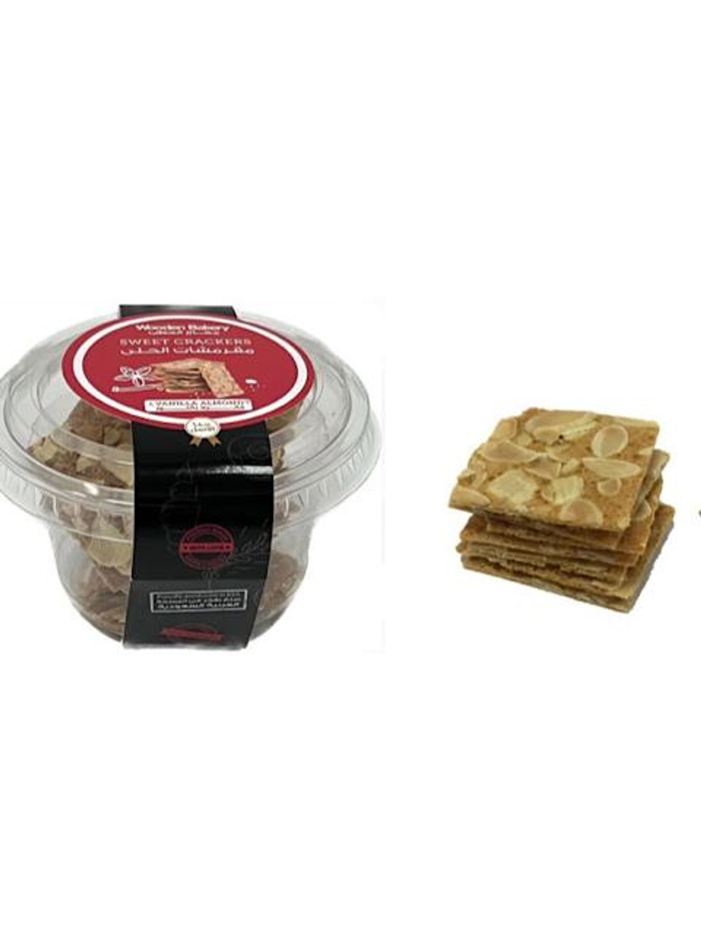 Sweet Crackers Vanilla  Almond Cup