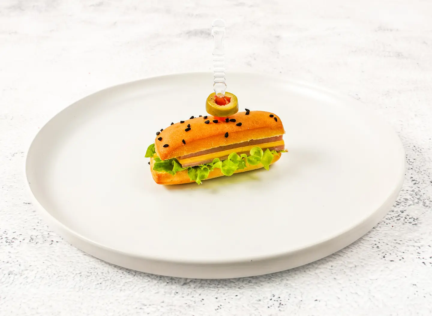Mortadella Mini Sandwich