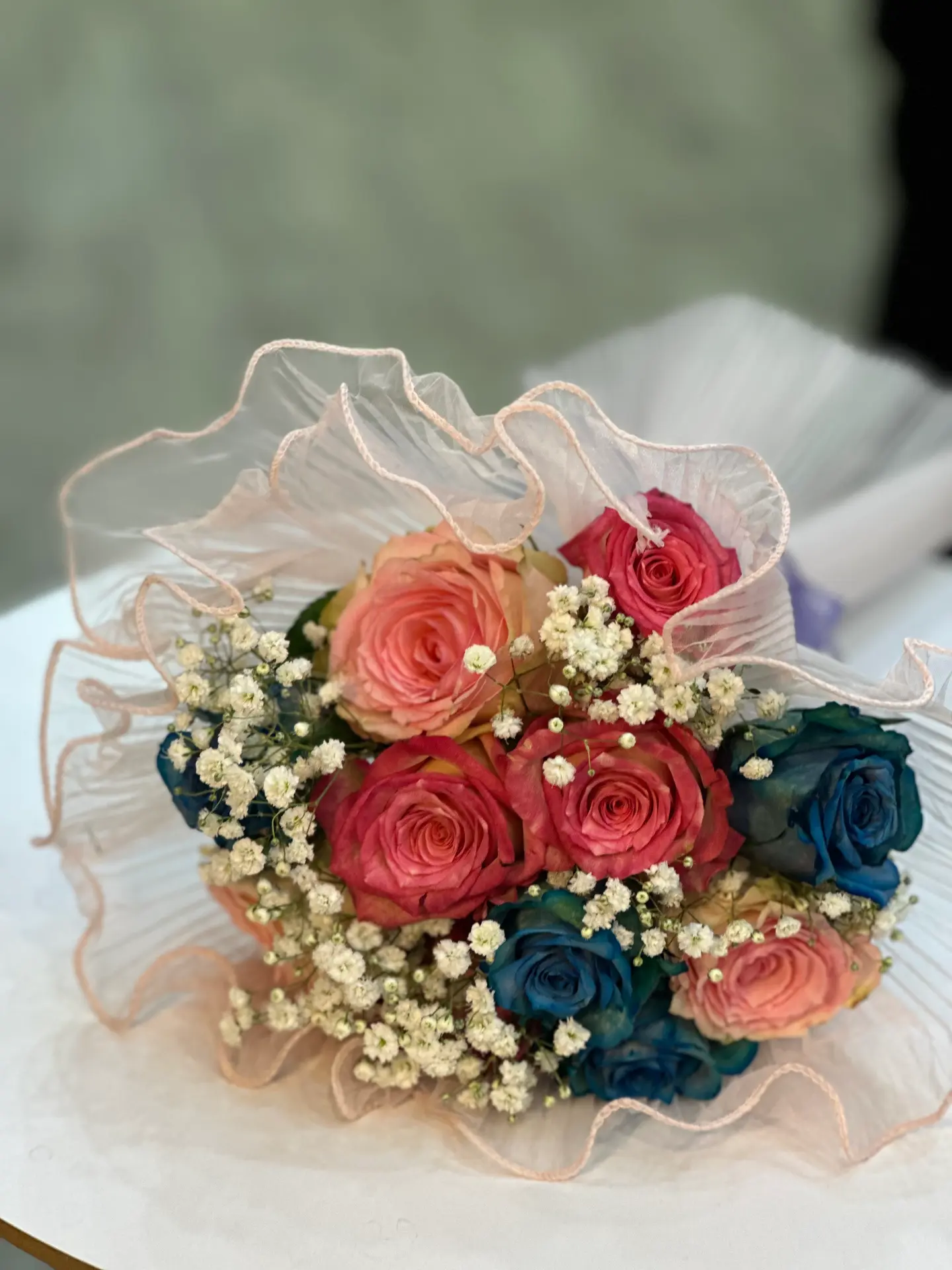 بوكيه الجوري ملون M10