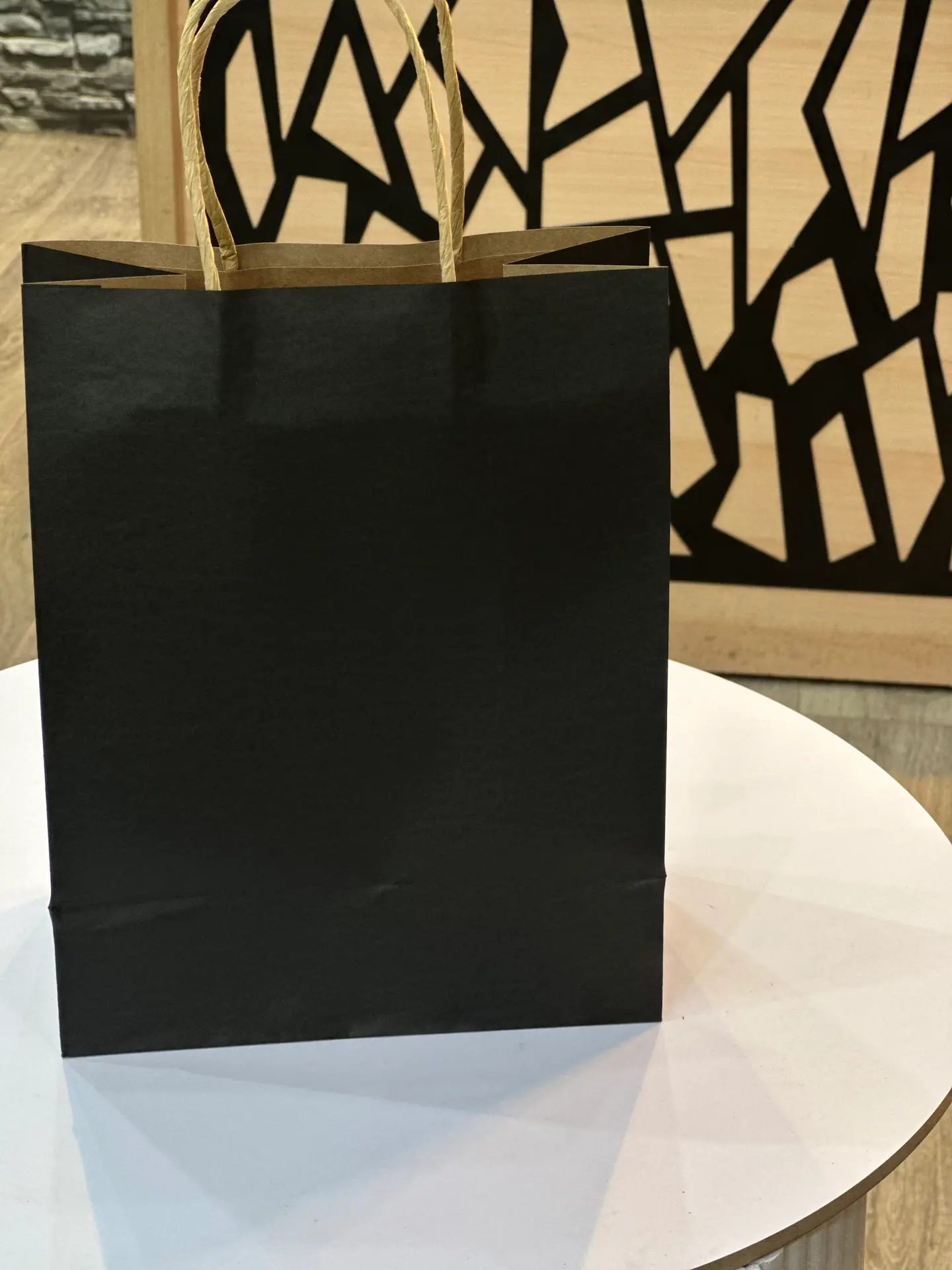 Black Paper Bag