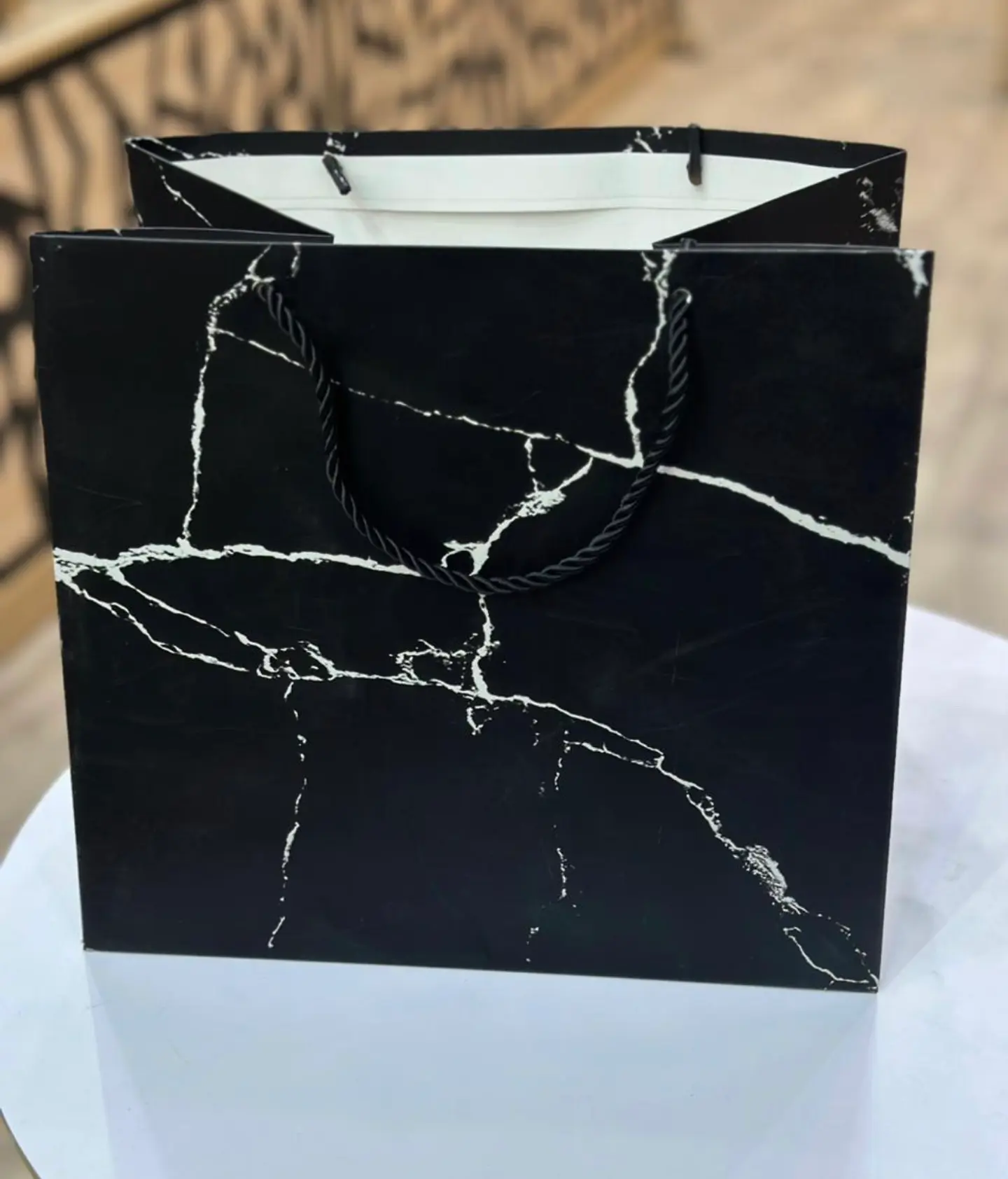 Black And White Marble