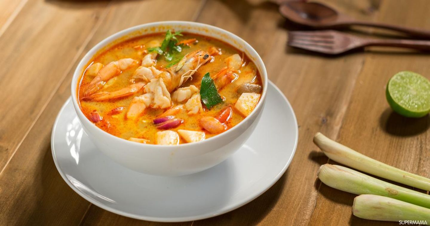 شوربة جمبرى اسكندرانى