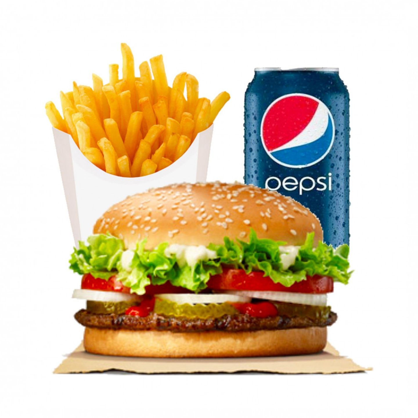 Beef Burger Meal