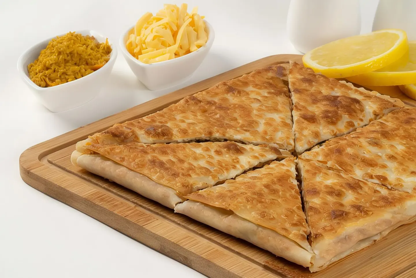 فطيرة لحم بالشيدر