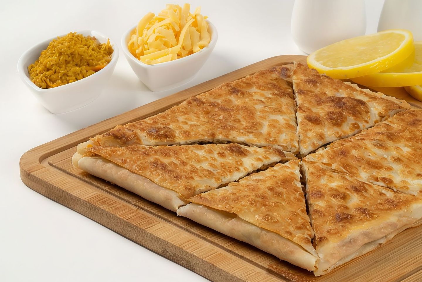 Meat With Cheddar Pie