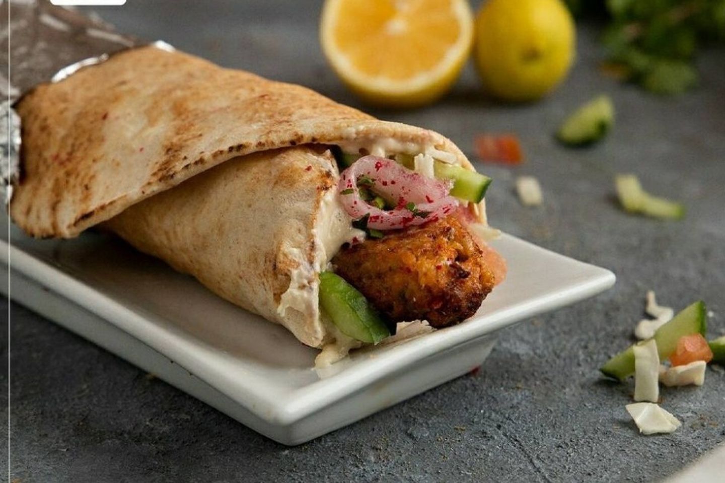 Chicken Kabab Sandwich Large - Big