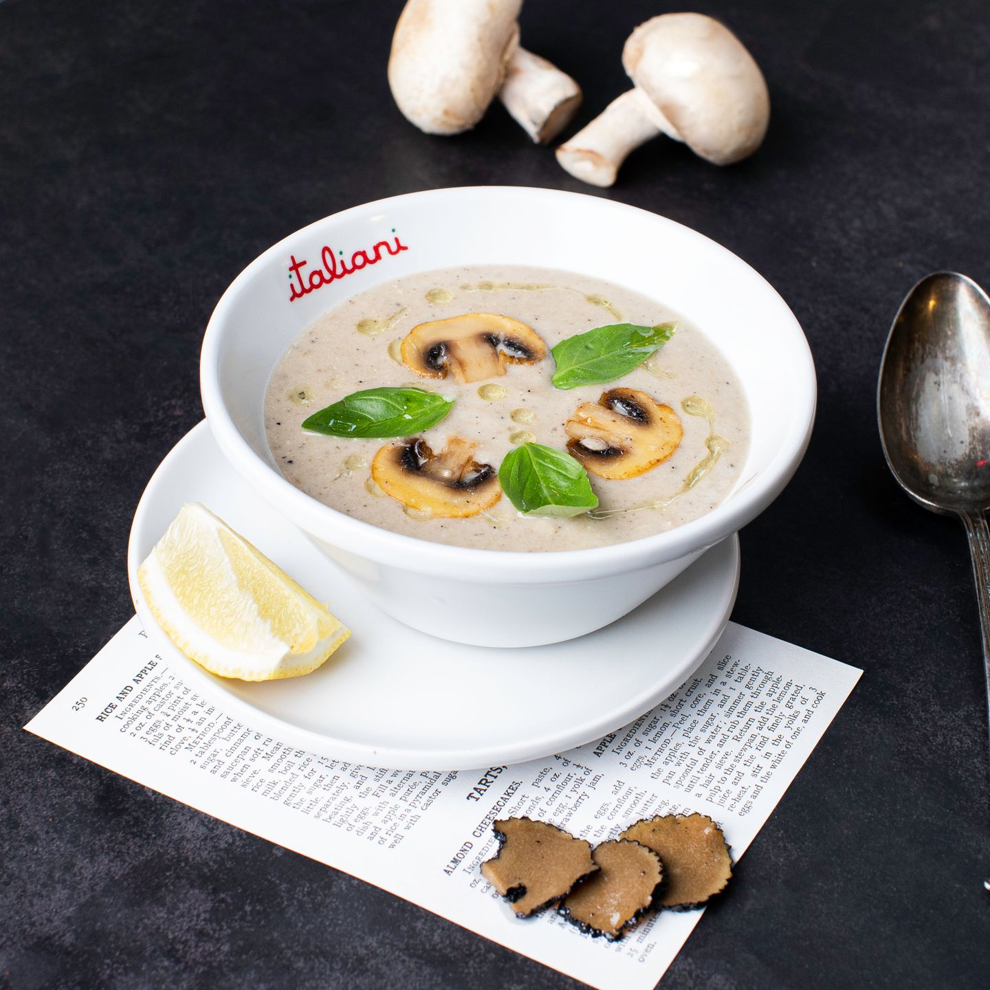 شوربة الفطر البري