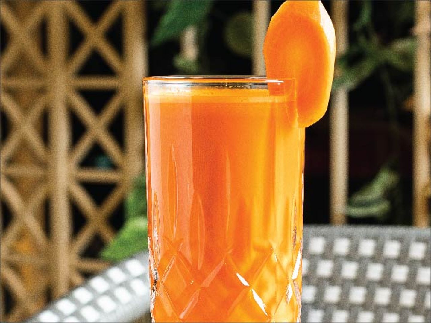 عصير جزر طازج