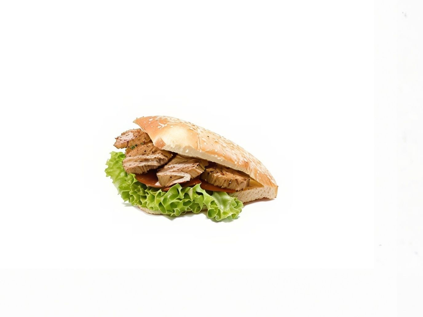Falafel With Vegetable Devour Sandwich
